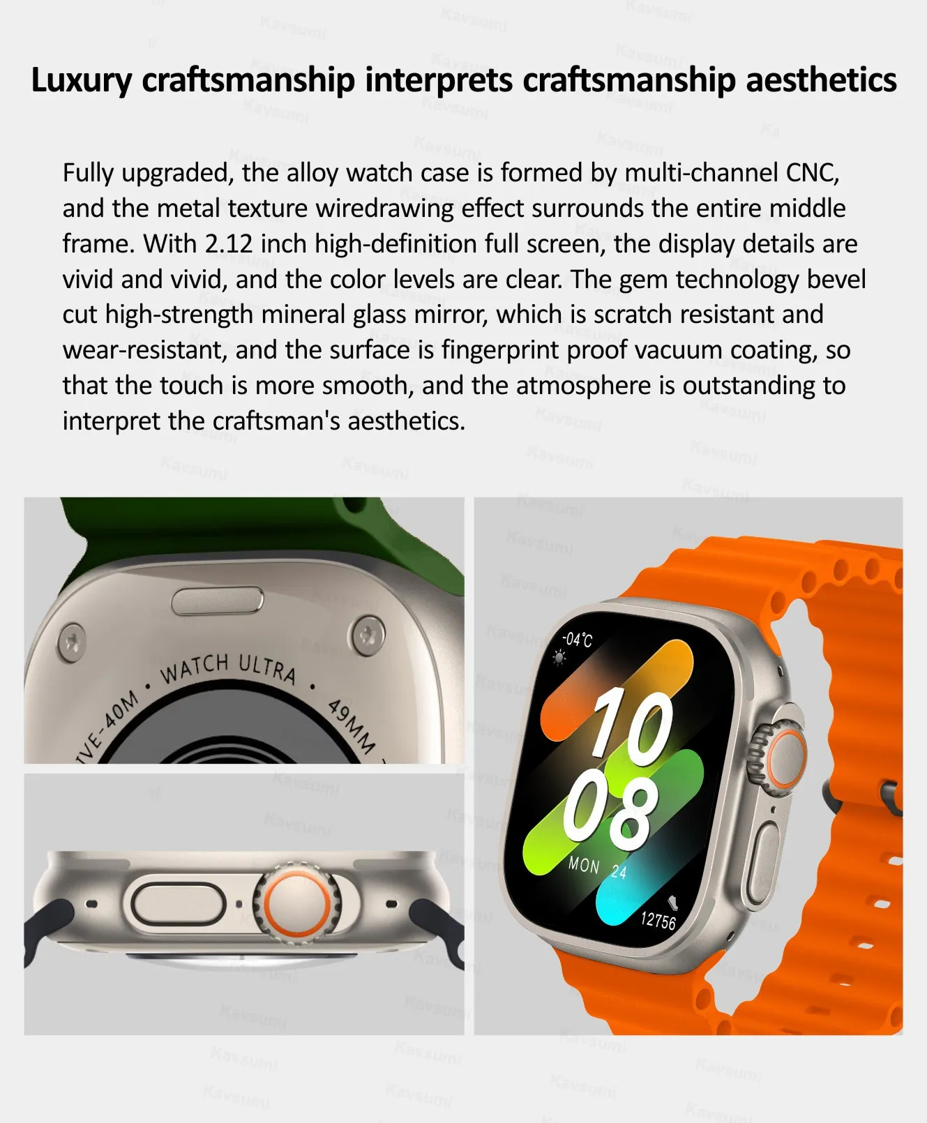 Buy HK8 Pro Smart Watch at best price in Pakistan | Rhizmall.pk