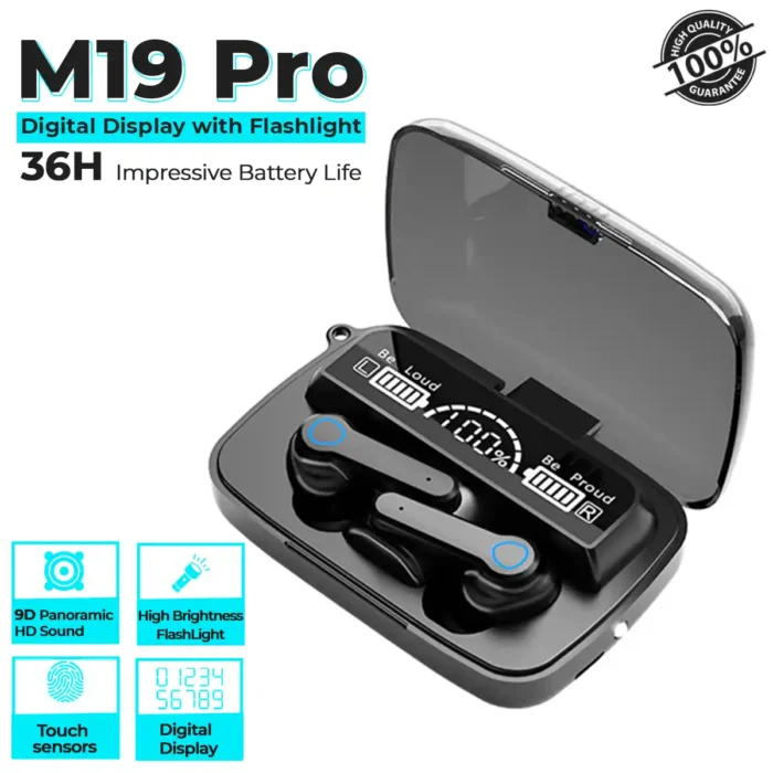 Buy M19 Pro Earbuds at best price in Pakistan | Rhizmall.pk