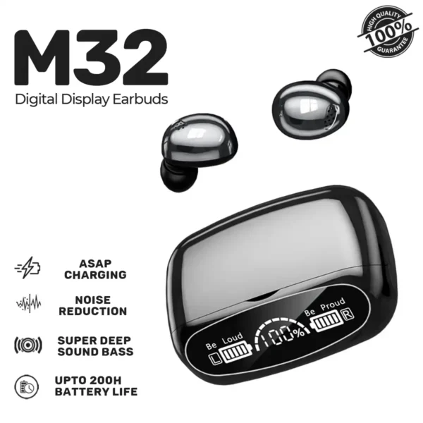 Buy M32 Earbuds at best price in Pakistan | Rhizmall.pk