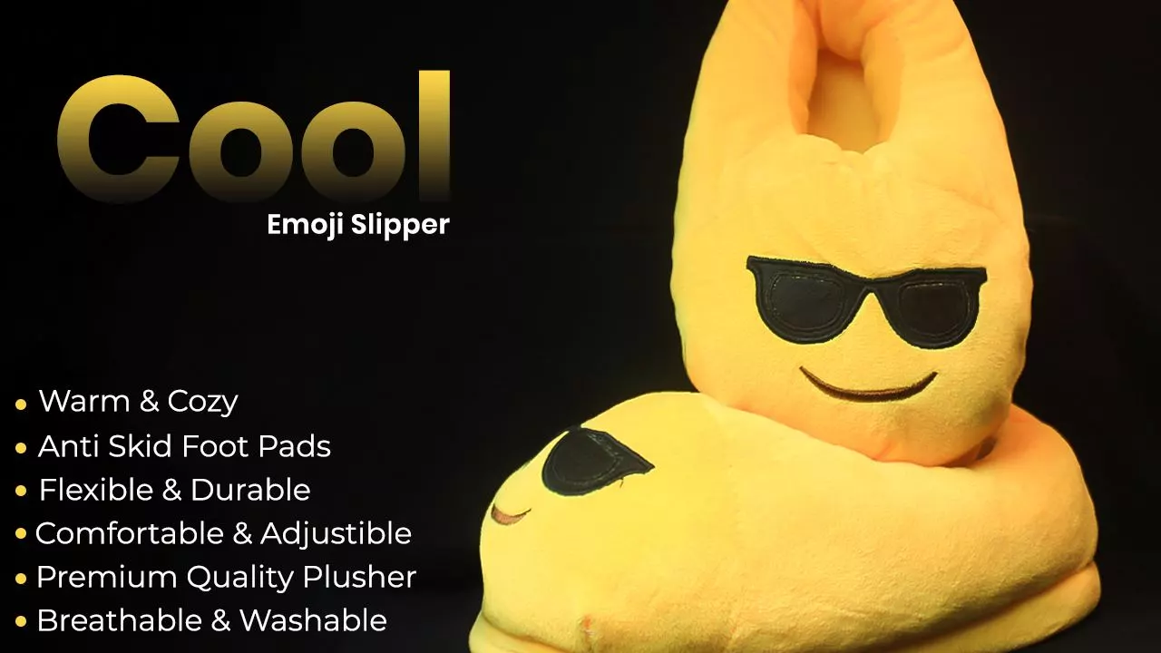 Buy Emoji Slipper Soft and Warm at best price in Pakistan | Rhizmall.pk