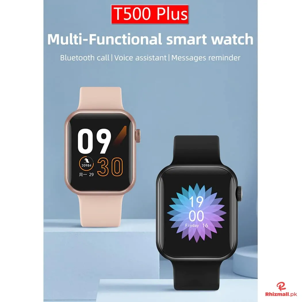 Buy T500 plus Smart watch at best price in Pakistan |Rhizmall.pk