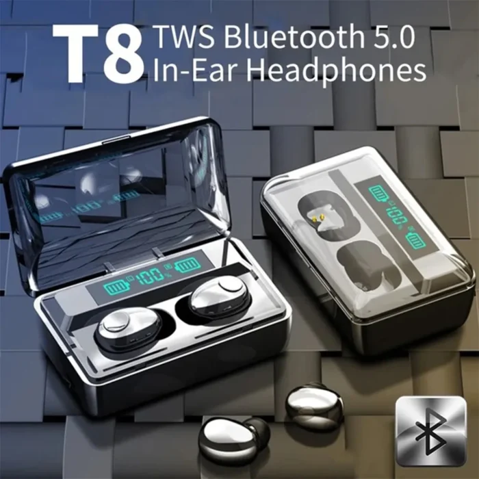 Buy Tws T8 Wireless Earbuds at best pric e in Pakistan | Rhizmall.pk