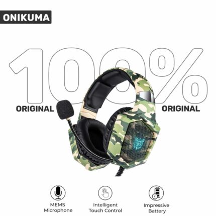 Buy ONIKUMA Gaming Headset K8 RGB Cool Lights at best price in Pakistan | Rhizmall.pk