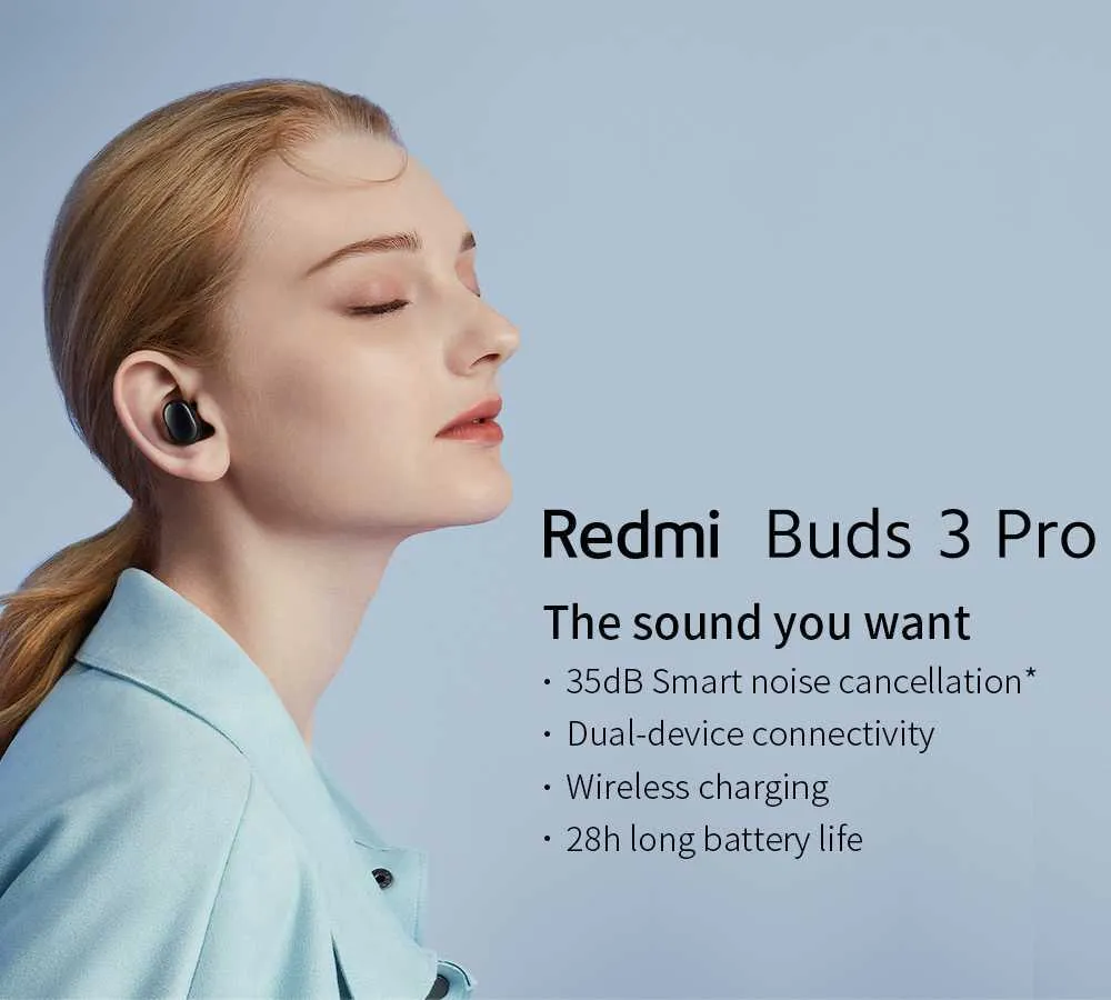 Buy Redmi Buds 3 Pro Black at best price in Pakistan | Rhizmall.pk