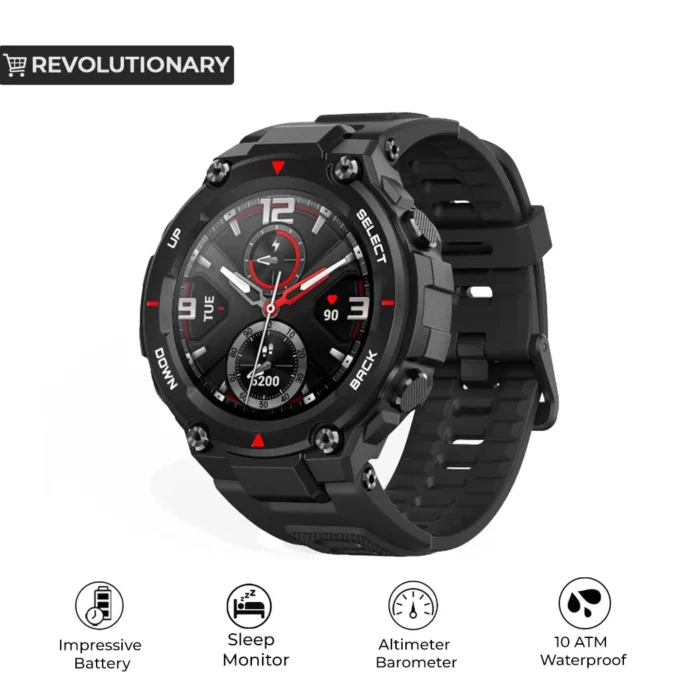 Buy Amazfit T Rex Pro Smart watch at best price in Pakistan | Rhizmall.pk