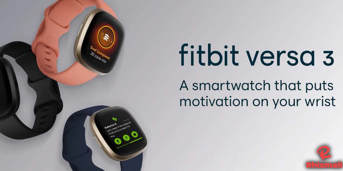 Fitbit Versa 3 - best smart watches - fitness watch