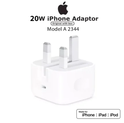 Buy Apple Charger 20w 3 Pin (Mercantile) online at rhizmall.pk