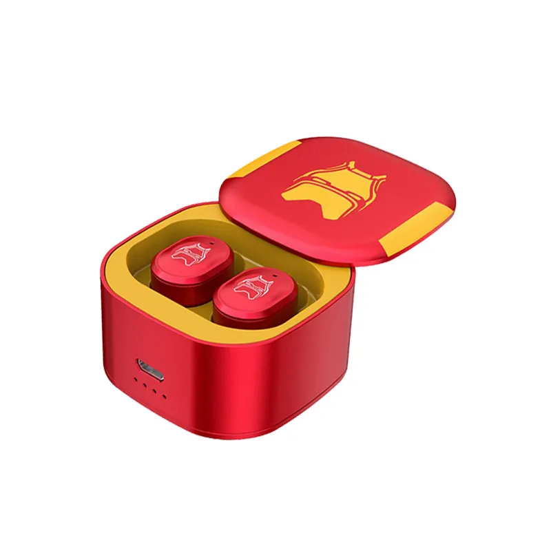 Buy The Avengers TWS True wireless Bluetooth 5.0 headset Iron Man Captain America Panther stereo earphones with Charging Storage box at best Price in Pakistan | Rhizmall.pk