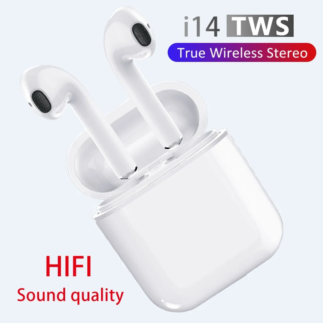 Buy i14 wireless earbuds at best price in Pakistan | Rhizmall.pk