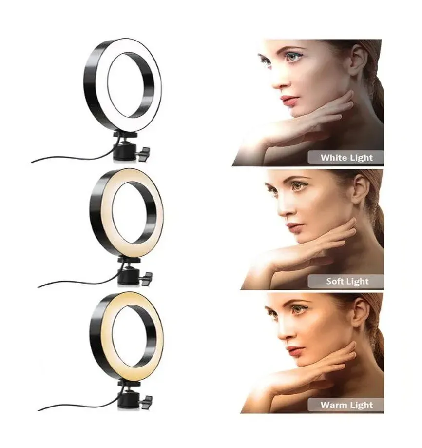 3 Color modes Ring Light