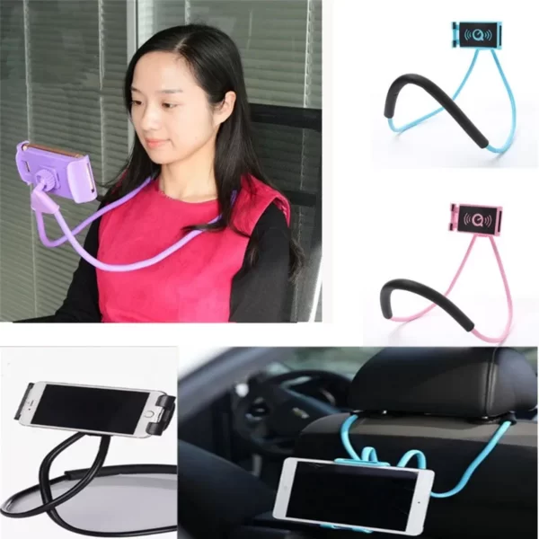 Buy Mobile holder for the neck - hands-free at best price in Pakistan | Rhizmall.pk
