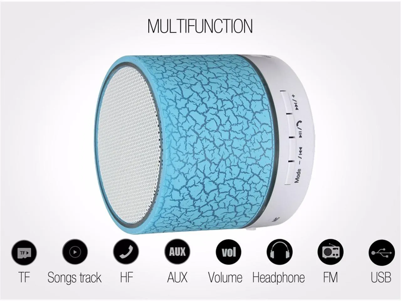 Buy Mini Wireless Bluetooth Speaker USB Music Sound with Mic at best price| Rhizmall.pk