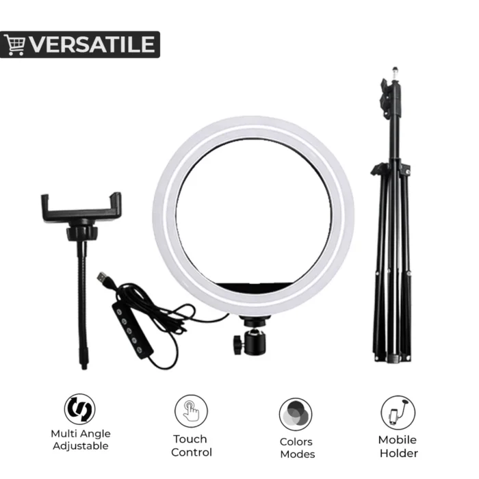 Buy 36cm Ring light with Tripod stand at best price in Pakistan| Rhizmall.pk