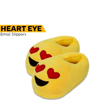 Buy Heart Eye Emoji Slipper at best price in Pakistan| Rhizmall.pk