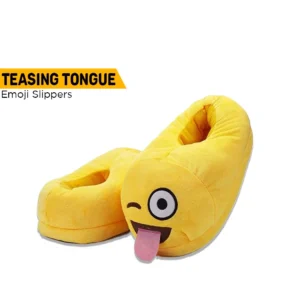 Buy Teasing Tongue Emoji Slipper at best price in Pakistan| Rhizmall.pk