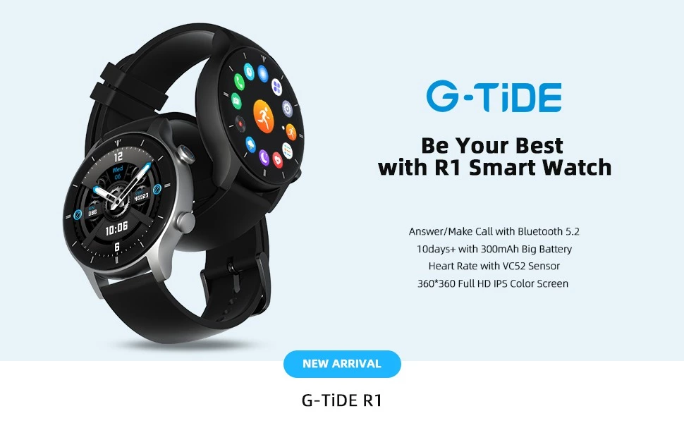 Buy G-Tide R1 Smart Watch at best price in Pakistan | Rhizmall.pk