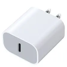 buy online USB-C 20w Power Adapter PD 2 Pin through at rhizmall.pk