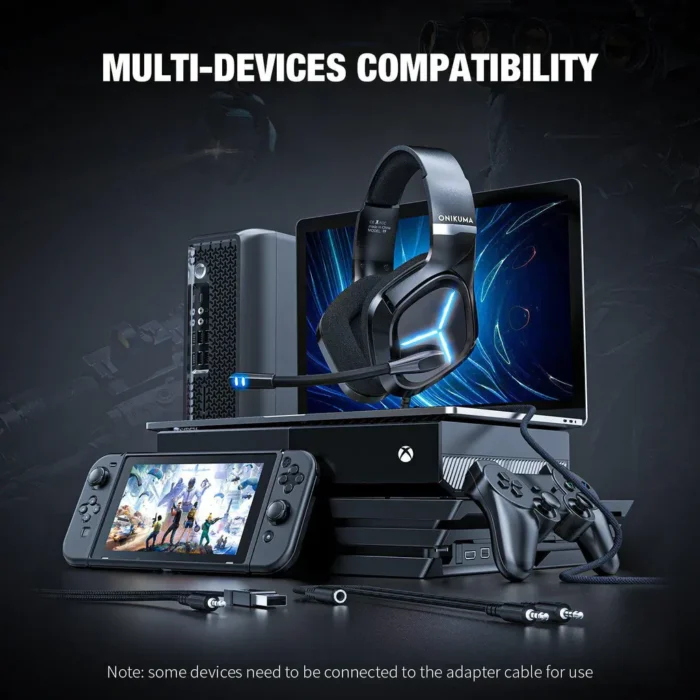 Buy ONIKUMA X9 Gaming Headset with Mic at best price in Pakistan | Rhizmall.pk