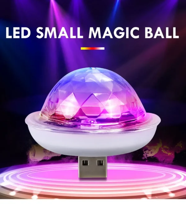 Buy Car USB Ambient Light DJ RGB Mini Colorful Led | Rhizmall,pk