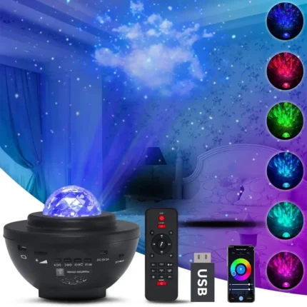 Buy Star Galaxy Projector With Music Bluetooth Speaker | Rhizmall.pk