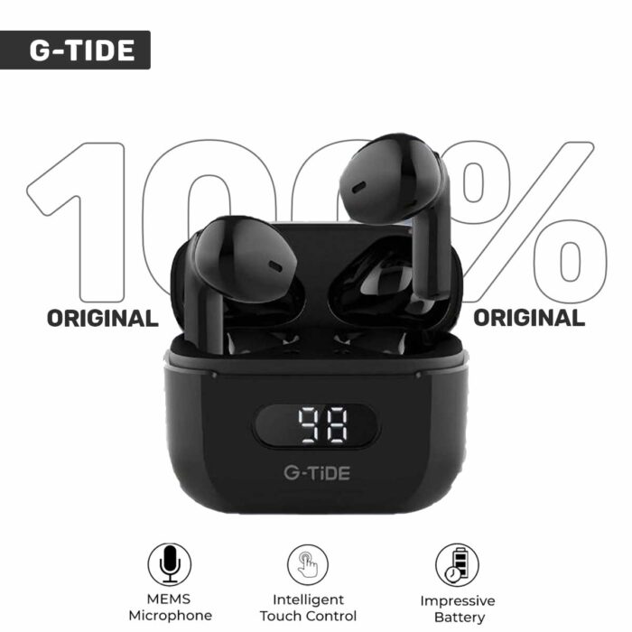Buy G-Tide L2 wireless earbuds available at best price in Pakistan At Rhizmall.pk