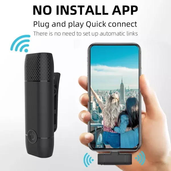 Buy M9 wireless Microphone Available at bet Price in Pakistan in Rhizmall.pk.