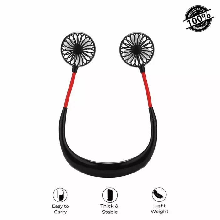 Buy Portable Hands-free Neck Cooling Fan at best price in Pakistan | Rhizmall.pk