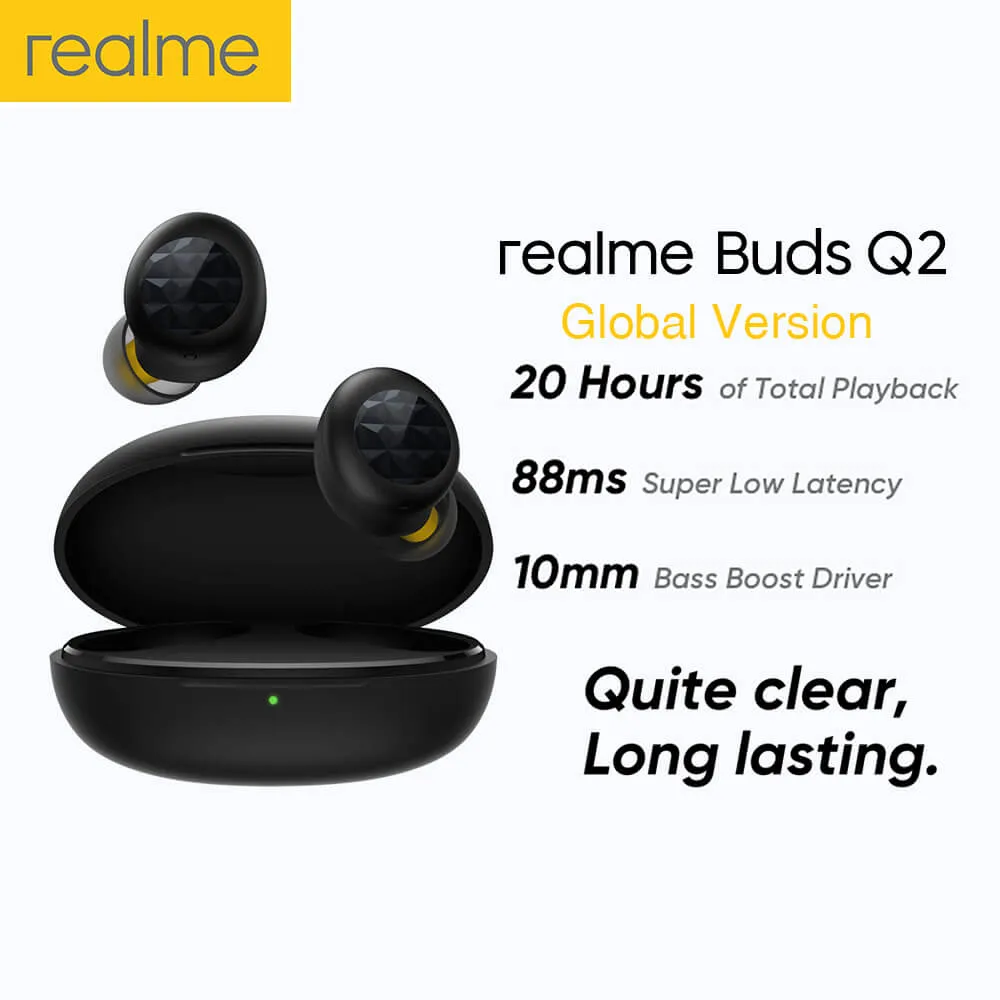 Buy Realme buds Q2 at best prices in Pakistan|Rhizmall.pk
