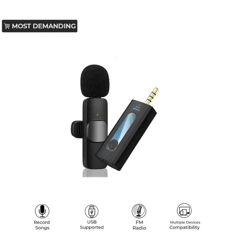 buy K35 Wireless Microphone available at best price in Pakistan.|Rhizmall.pk
