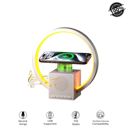 buy Atmosphere Lamp with Wireless Charger at best price in Pakistan | Rhizmall.pk