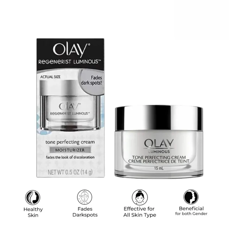Buy Olay Regenerists Luminous Tone Perfecting Cream at best price in Pakistan | Rhizmall.pk