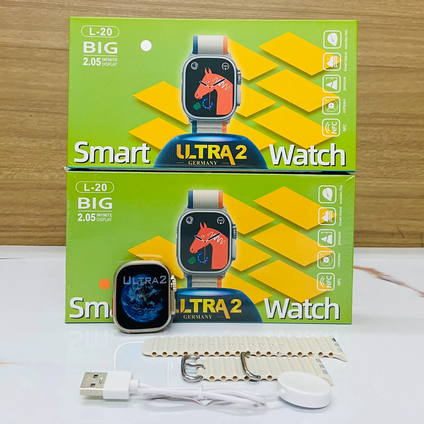 Buy L20 Ultra Smart watch at best price in Pakistan | Rhizmall.pk